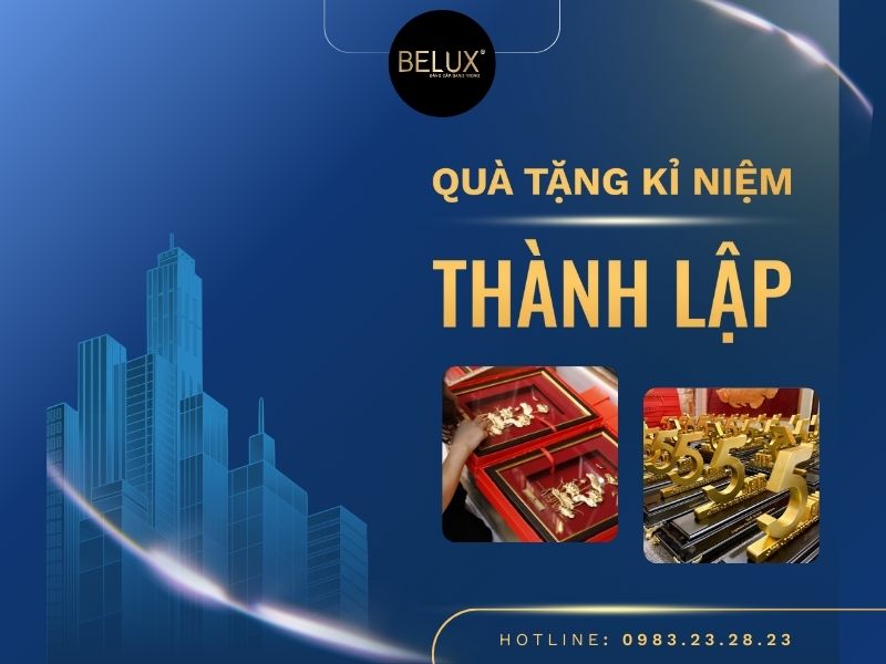 Quà tặng kỷ niệm thành lập: Dấu ấn văn hóa – biểu trưng tri ân trong hành trình của mỗi doanh nghiệp